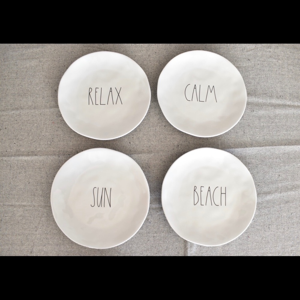 Rae Dunn Summer Plate Set